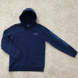 Vineyard Vines Long Sleeve Hoodie Kids Sz S Color Blue